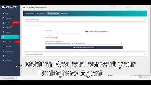 Setting Up a Dialogflow Project in Botium Box