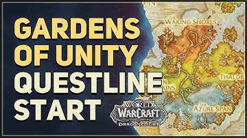 Gardens of Unity WoW Questline Start