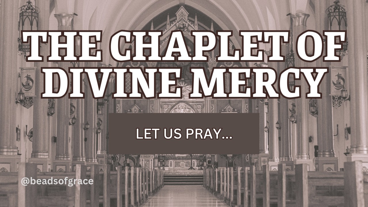 The Chaplet of Divine Mercy #chapletofdivinemercy #divinemercy #sacredheart #trustinjesus #faustina