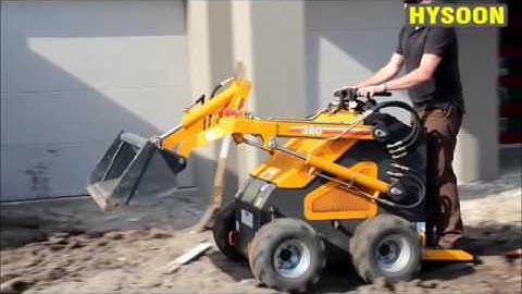 hysoon mini loader HY380
