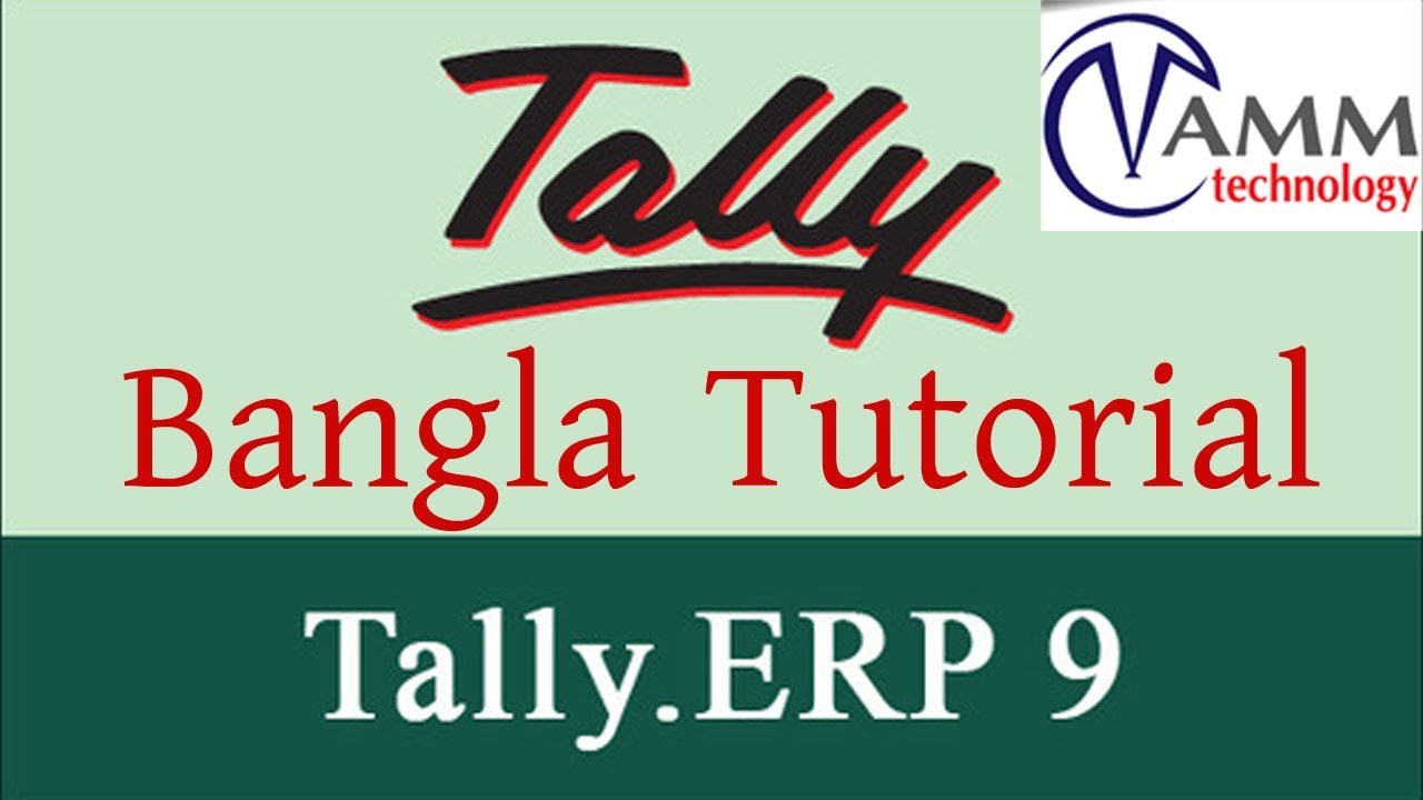 Tally erp 9 complete basic accounting tutorial part 2 