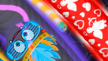 Wormate.io Pro Skill Tiny Worm Against Huge Monster Invasion Worms Wormateio Epic Trolling Gameplay