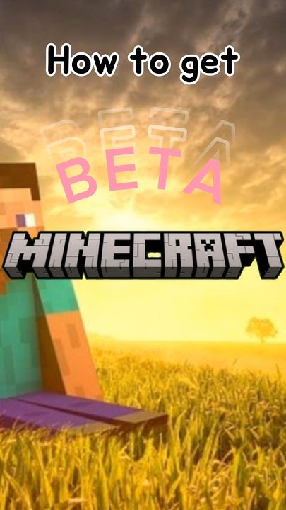 How to get Minecraft Bedrock Beta! - YouTube