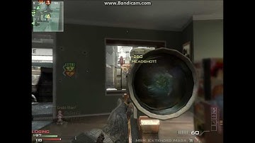 Cod mw3: triple msr kill - 3death 1 bullet. On resistance