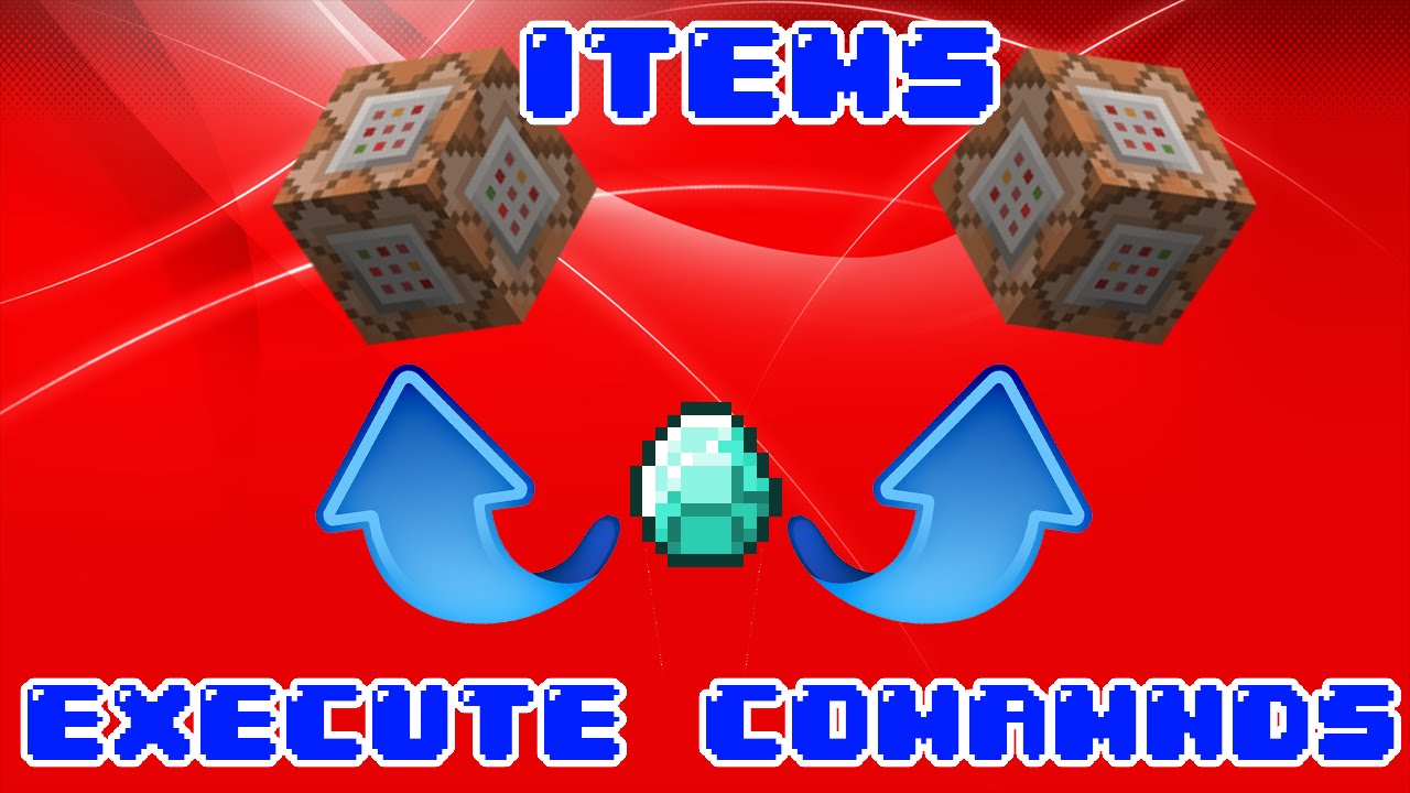 How to make held items execute commands - YouTube