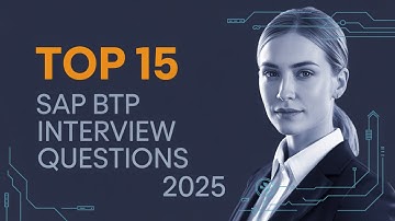 SAP BTP Interview Questions and Answers | SAP BTP Interview Questions 2025 | Mock Interviews