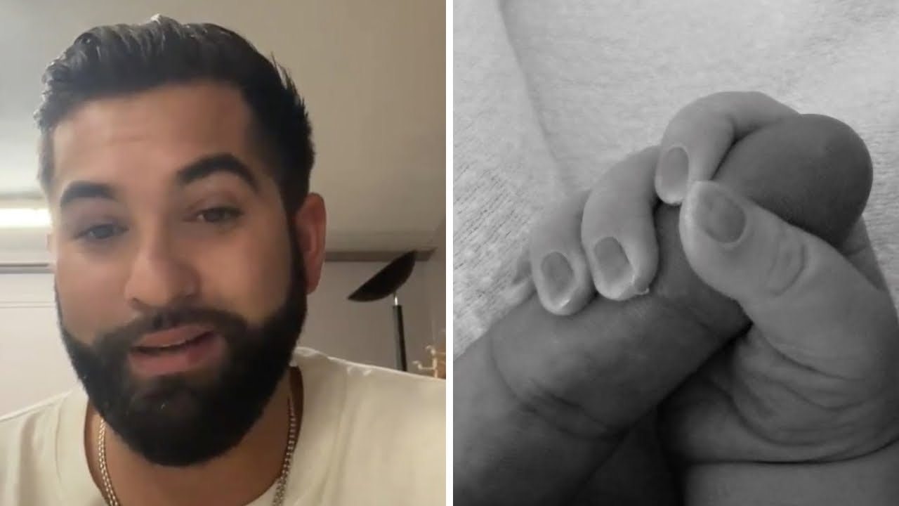 Kendji Girac papa pour la 2e fois : il annonce la naissance de son fils - YouTube