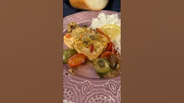 One-Pan Mediterranean Cod