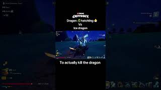 Dragon hatchling vs Ice Dragon! #legofortnite #legofortniteodyssey #fortnite