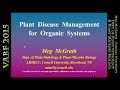 Plant Disease Management for Organic Systems