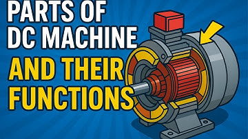 Parts of a DC machine and their functions
