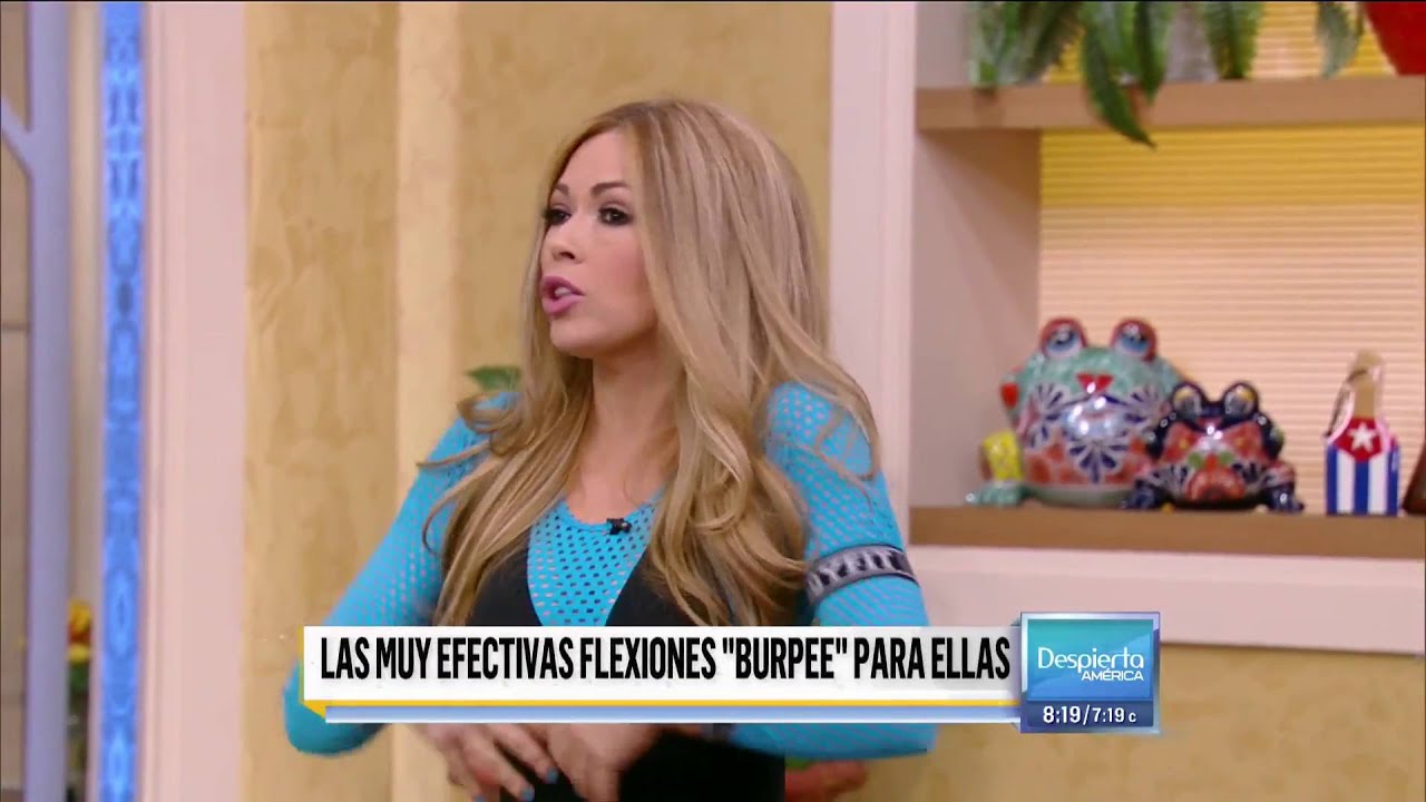 CLAUDIA MOLINA TE ENSENA A HACER LAS BURPEES CORRECTAMENTE