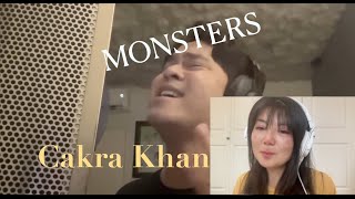 SINGER SONGWRITER First Time Hearing Cakra Khan MONSTERS Cover Reaction (James Blunt)