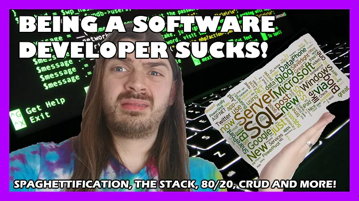 Being a Software Developer Sucks!