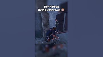 Don’t Peek in the Bathroom 😭 #dbd #dbdshorts #deadbydaylight #dbdclips #dbdmemes #shorts
