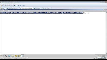 Symantec Backup Exec 2012 Convert a Backup in to a Virtual Machine Part5