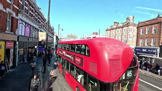 London Bus Cam - TFL Route 2 - Norwood Bus Garage To Vauxhall Bus Station - April 2026 | kittikoko