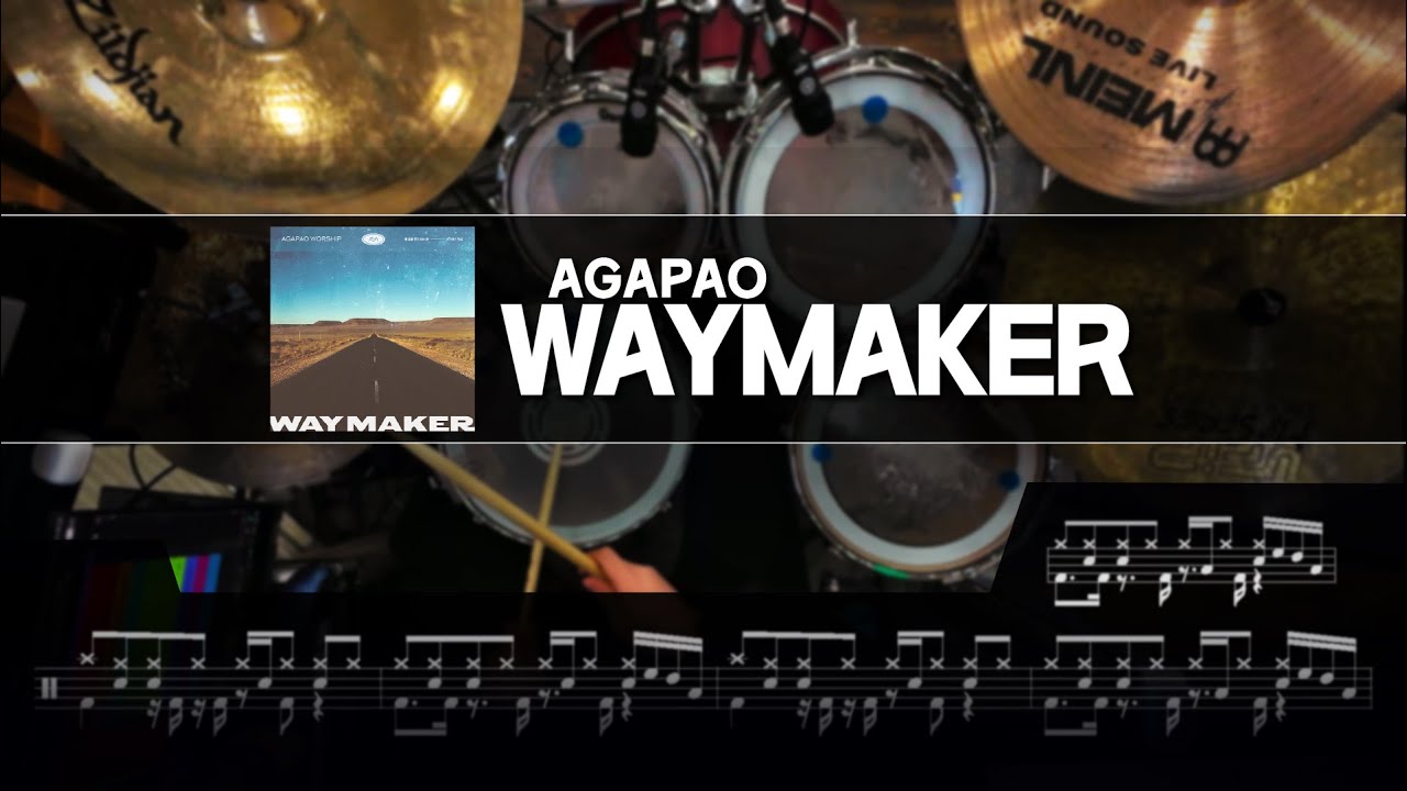 [TAB] 아가파오 -WAYMAKER 드럼 악보