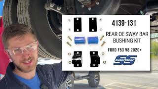 Ford F53 V8 2020+ | Upgrading Rear Sway Bar Bushings: Installation Guide for part #4139131