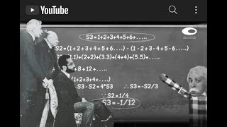 الرد على الدحيح في فيديو 1+2+3 +  مجموع الاعداد الصحيحة الموجبة -1/12 تفسير كل الكلام دا في الفيديو