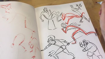 GESTURE DRAWING: line of action