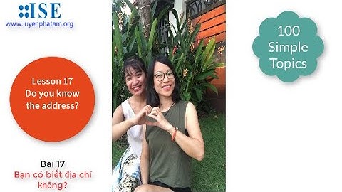 Lesson 17 Do you know the address?