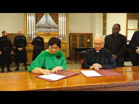 გალობის უნივერსიტეტმა რომის სასულიერო მუსიკის ინსტიტუტთან მემორანდუმი გააფორმა