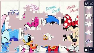 Disney Cartoon Characters Stitch Daisy Donald Minnie🐭🐹🐤👾🌈✨️//