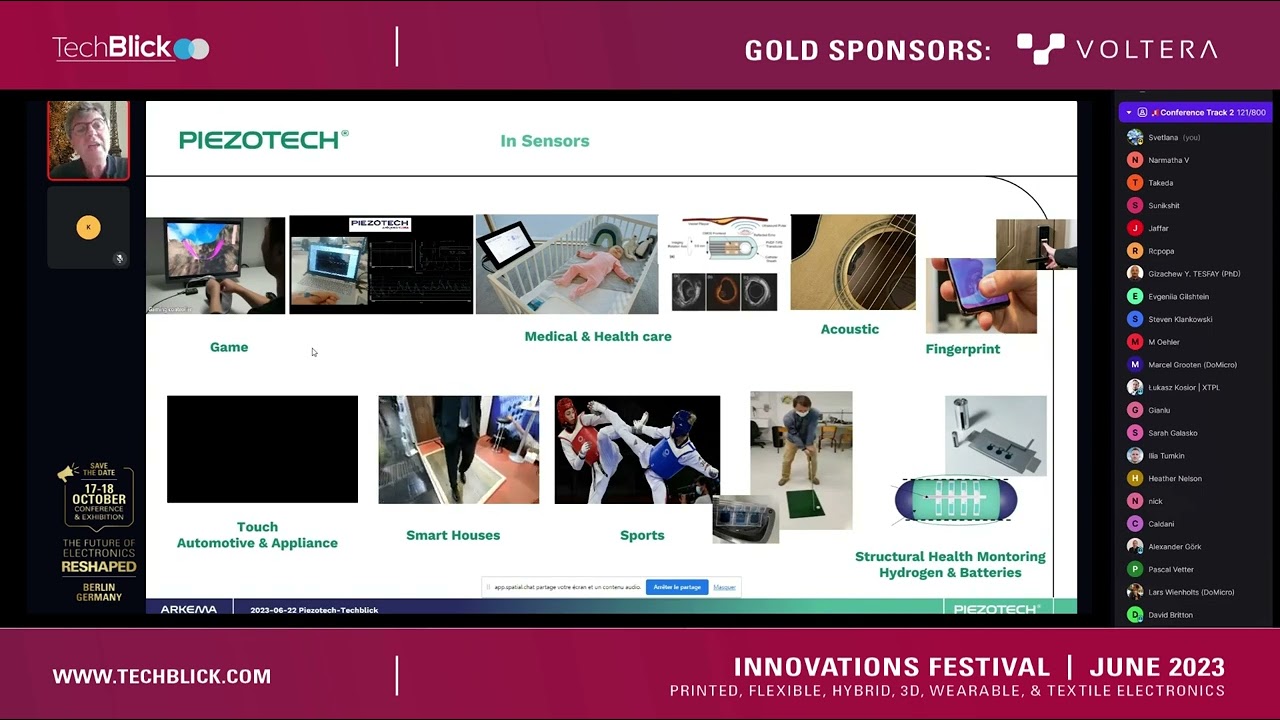 Arkema | Piezotech® Electroactive for Organic Electronics