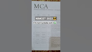 NIMCET 2022 SYLLABUS ll #shorts#youtubeshort#shortvideo#nimcet#nimcet #nimcetsyllabus
