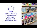 Sean worrall  art on a postcard interview september 2023