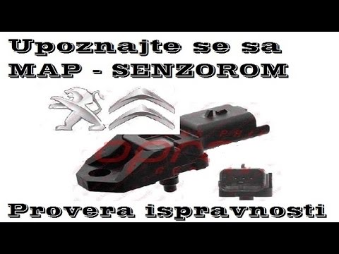 MAP senzor - provera ispravnosti