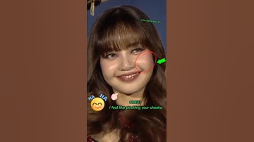 LISA 😂 Look at those Cheeks.? 😂 2025 #edit #thailand #happynewyear