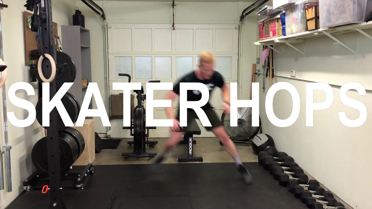 The Skater Hop Exercise Technique Virtual Team Fitness YouTube