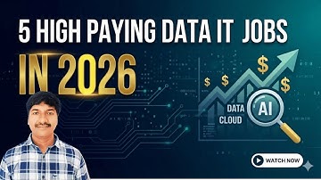 5 High paying Data IT jobs in 2026