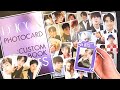 BTS DICON 101 PHOTOCARD CUSTOM BOOK UNBOXING 💜 PHOTOCARD BINDER and HOLDER