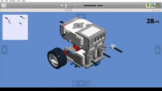 building line follower EV3 robot