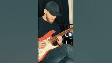 Tapping four note per string arpeggio 🎸 (From a music video, not live).