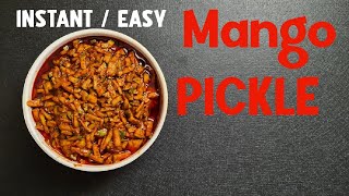 Easy instant mango pickle |മാങ്ങാ അച്ചാർ|Mangoachar|Mango achar|Manga Urugai@buttercupskitchen screenshot 4