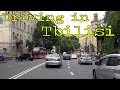 Driving in Tbilisi Georgia 4K