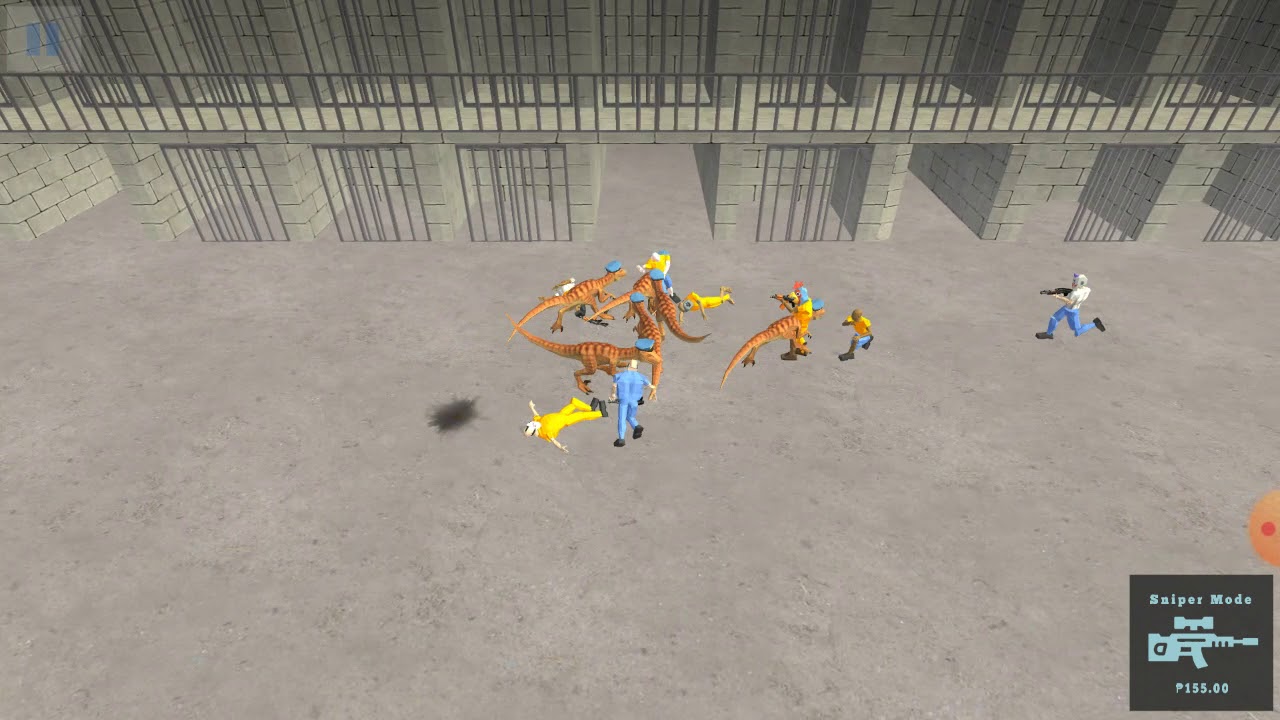 Battle simulator prison vs police police raptor tested failed