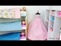 💙BARBIE PRINCESS DOLL HOUSE💙BEDROOM BUNK BED💙ELSA ANNA FROZEN RAPUNZEL💙MORNING ROUTINE D