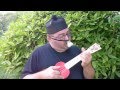 French repertoire  le cur de camaret  plastic ukulele  home made nose flute