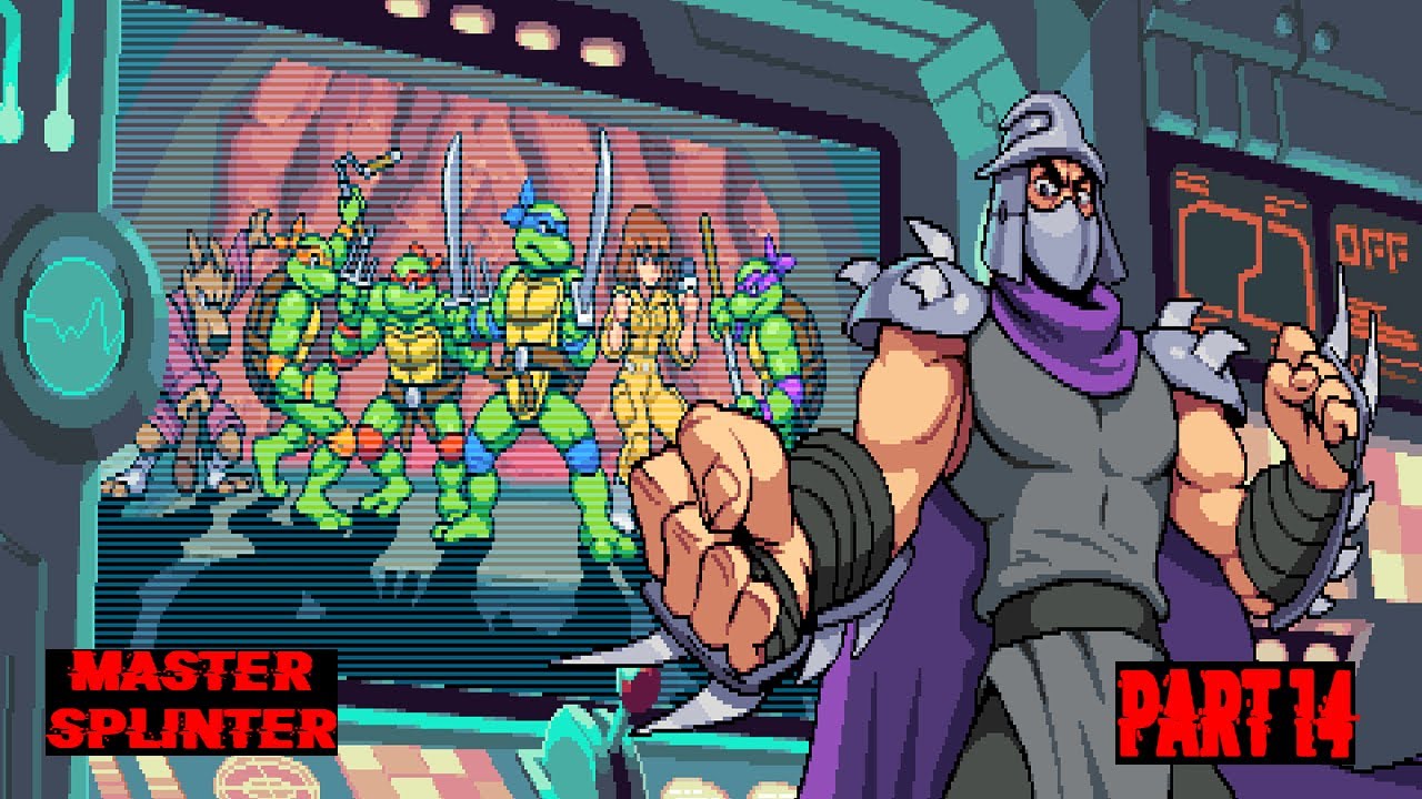 TMNT: Shredder's Revenge/14 The Lost Archenemies/1080P Walkthrough ...
