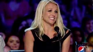 BRITNEY SPEARS - The X Factor USA (2012) - Ice Ice Baby (Nick Youngerman Audition)