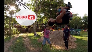 #47 - Aprendendo o back flip