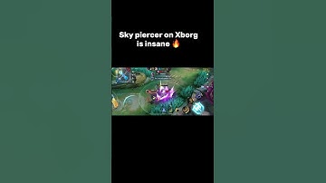 Sky piercer on Xborg is insane!