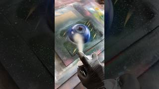 Let’s paint a black and gold space scene!
