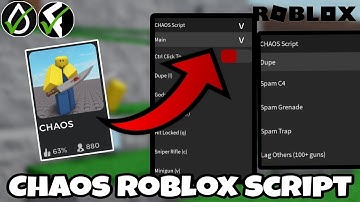 Chaos Script | God Mode & More | Hydrogen and Fluxus - Roblox Mobile Exploiting