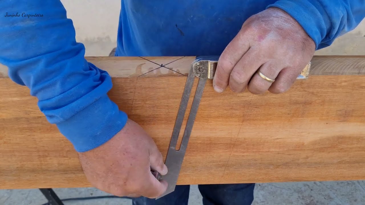 ENCAIXE DO ESPIGÃO PASSO A PASSO #carpintaria